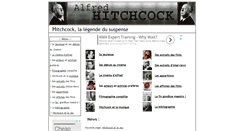 Desktop Screenshot of hitchcock.alienor.fr