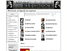 Tablet Screenshot of hitchcock.alienor.fr
