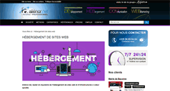 Desktop Screenshot of hebergement.alienor.net